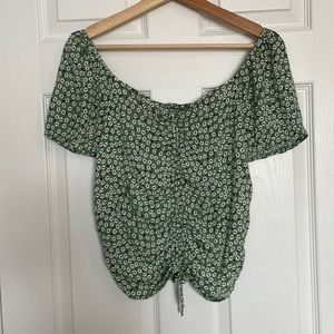 H&M adjustable crop top